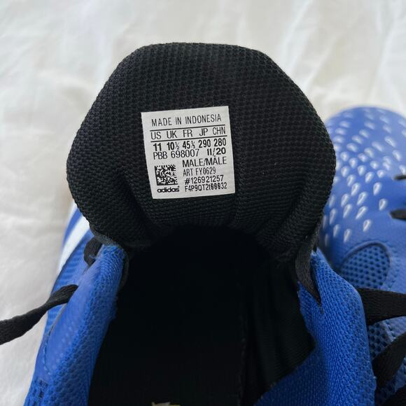 Adidas Men’s Predator Freak.4 in Sala J Royal Blue Indoor Soccer Shoes Sneakers - Picture 8 of 11